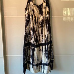 Silk Tie Dye Dress